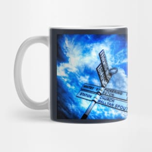 Yorkshire Wild Blue Stormy Sky Mug
